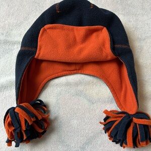 GAP Kids' Black and Orange Fleece Hat